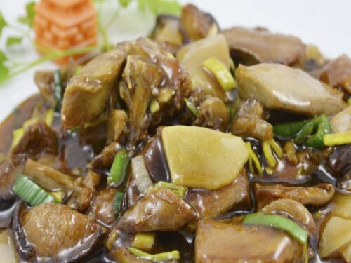 Pato con bambú y setas chinas - Pedir comida china en Albacete