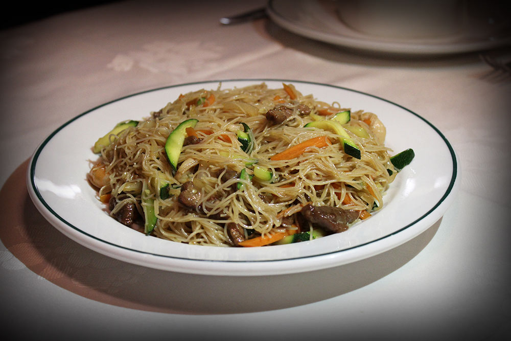 FIDEOS CHINOS CON TRES DELICIAS - Restaurante Chino