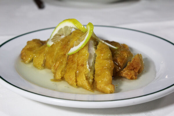 Pollo al limón - Restaurante Gran Muralla Albacete