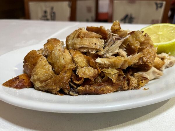 Pollo frito estilo chino